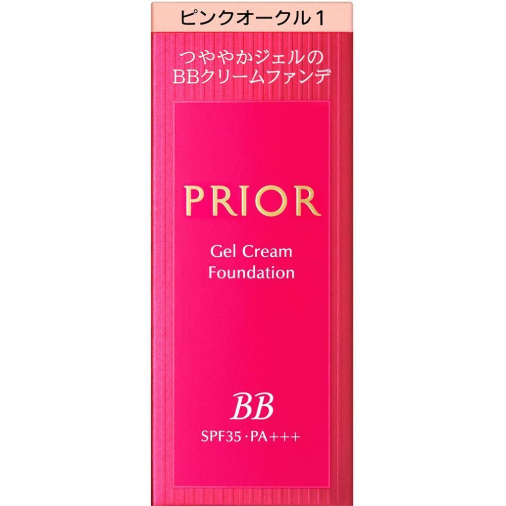 Shiseido Prior BB gel cream n pink-aukle 1 30g Foundation (BB) After conditioning the skin with a skincare product, take a fingertip-sized amount of a