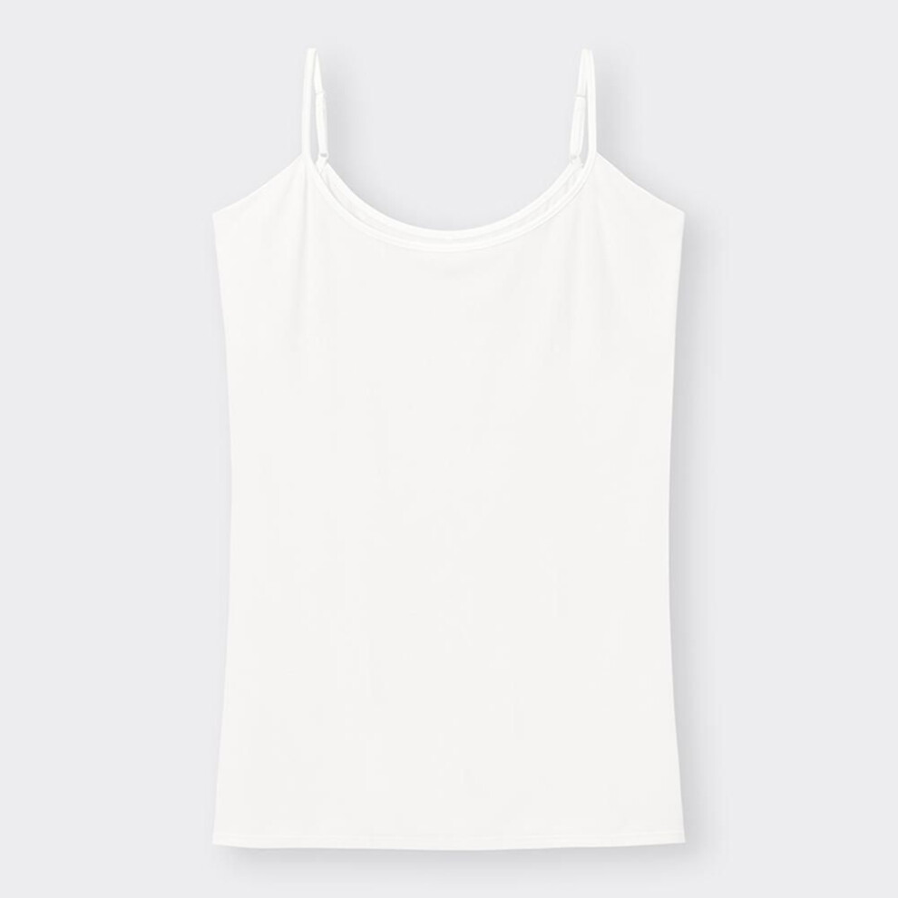 (01 OFF WHITE/S) Gu By Uniqlo Style Dry Camisole With Sweat Absorber