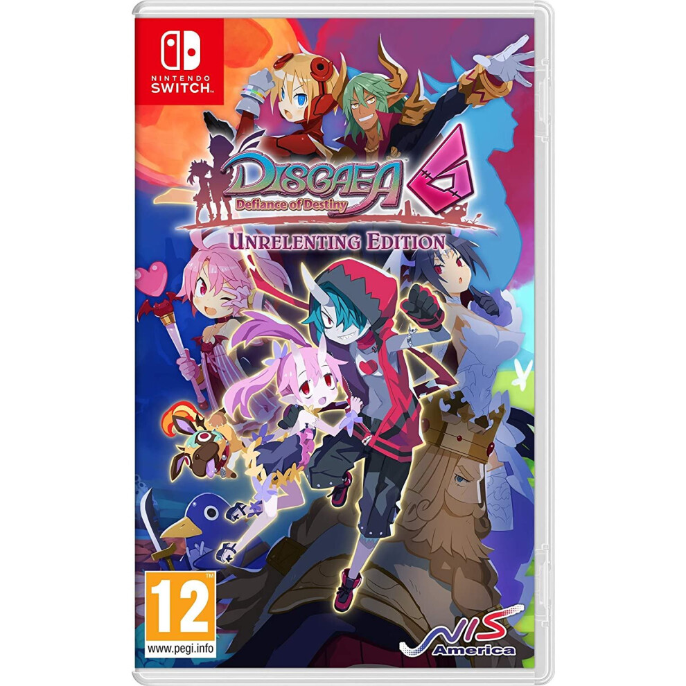 Disgaea 6 Defiance Of Destiny - Unrelenting Edition Nintendo Switch Game 810023036654