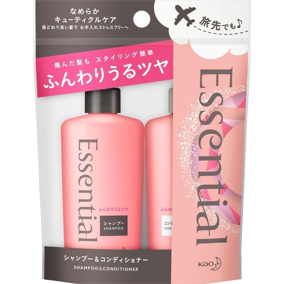 Essential Kao Essential Smart Arrangement Shampoo Container Mini Set 90ml