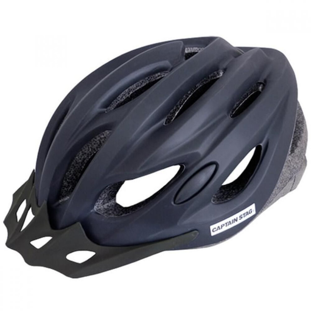 Captain Stag Y 6516 [bicycle Helmet Vento  Vent  Soft Shell Xl Size  Approx. 60 64 Cm  Matte Black]