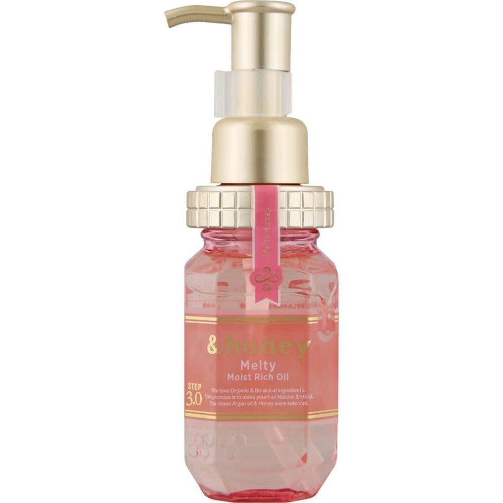 Andhoney Co.  Ltd. How Clear   Honey Melty Moist Rich Hair Oil 100ml