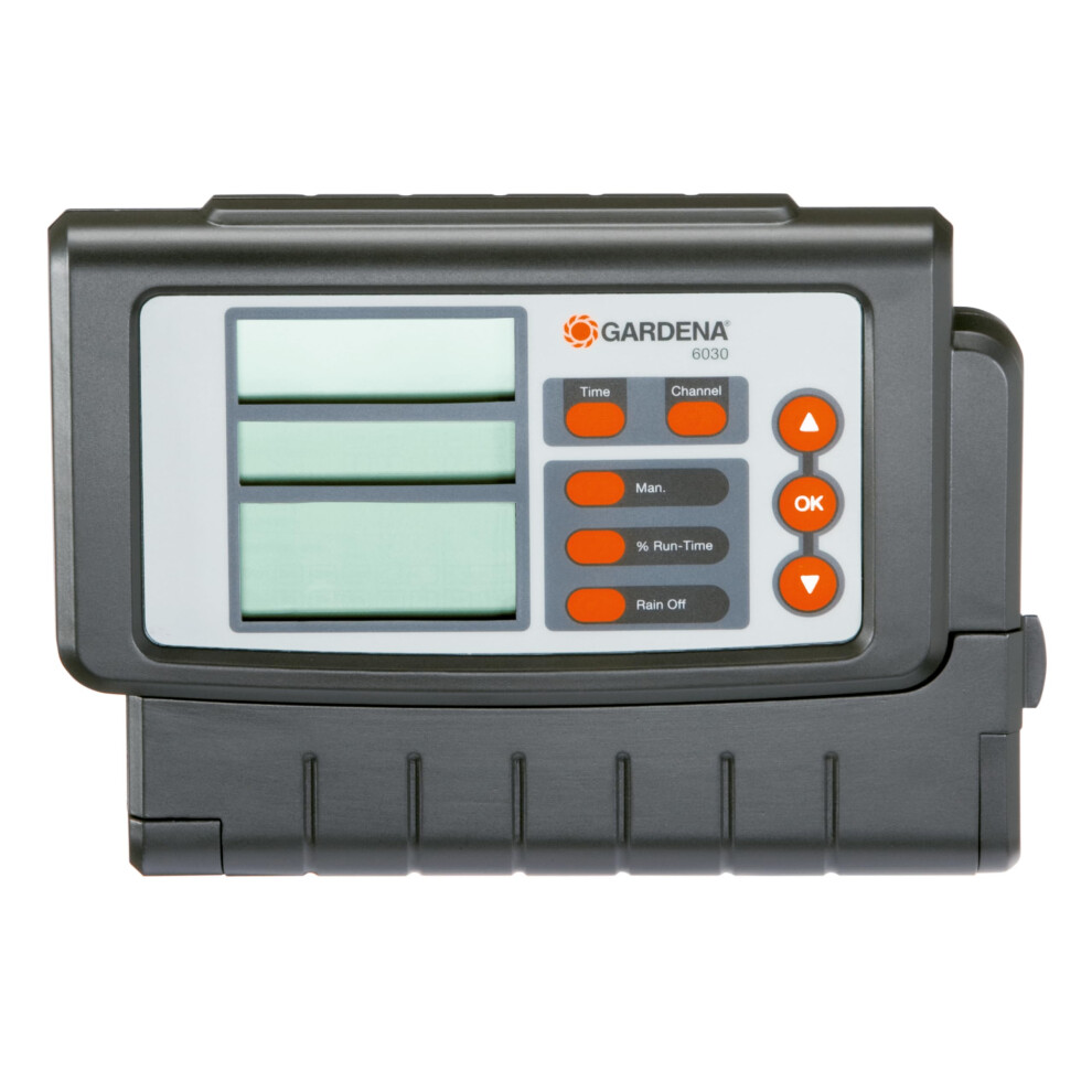 GARDENA Irrigation Control Classic 6030: Water Computer for automatic irrigation, large display, for up to 6 valves (1284-20)