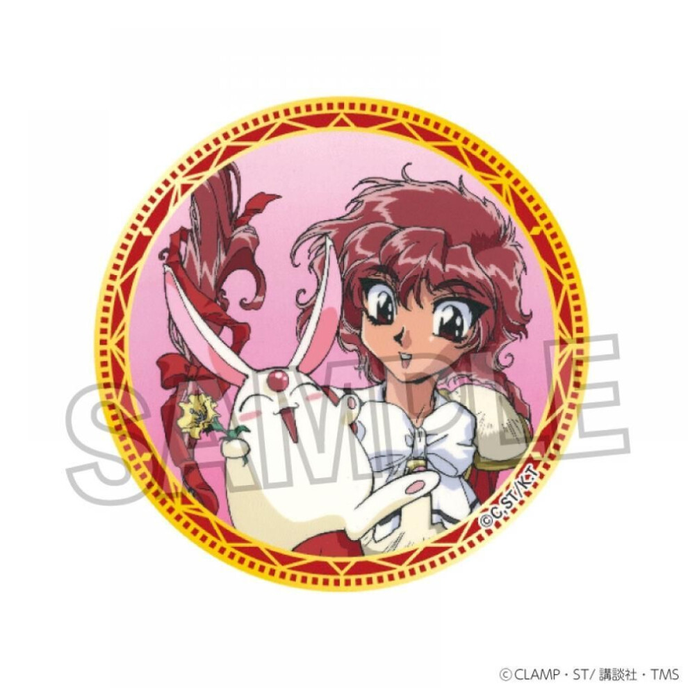 Rayearth Tv Anime Magic Knight Rayearth  Glitter Can Badge 1  Reissue