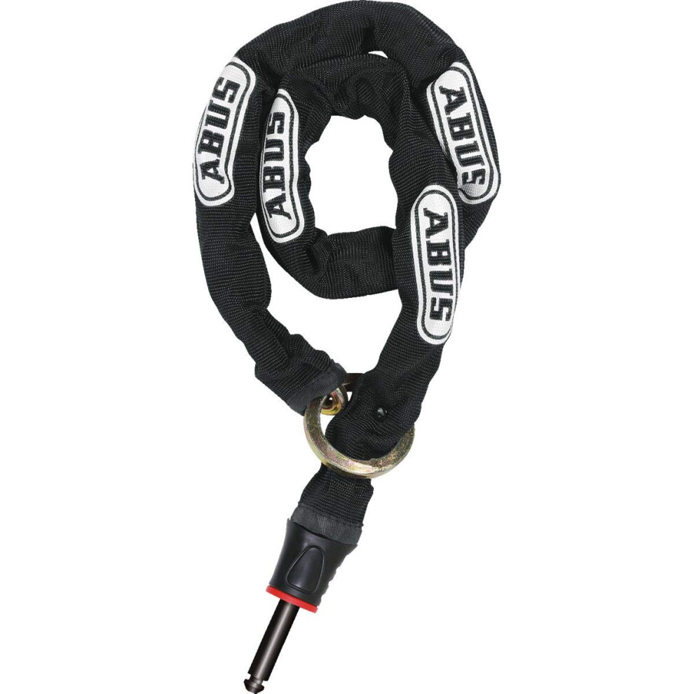 ABUS Frame Lock Mortise Chain, Adaptor Chain 6KS, 6 mm Thick Chain Lock, Secondary Security for Bicycles