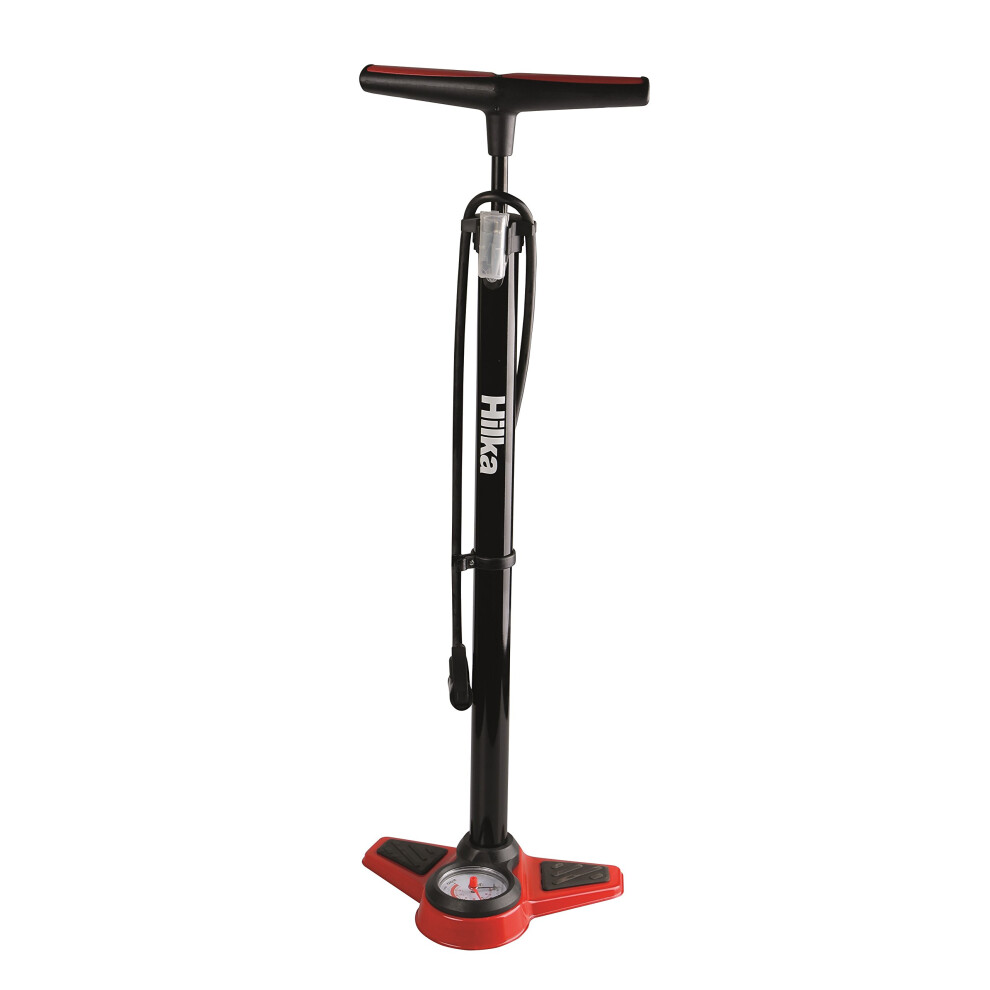 Hilka Tools 89506008 High Pressure Cycling Track Pump, Black, Large
