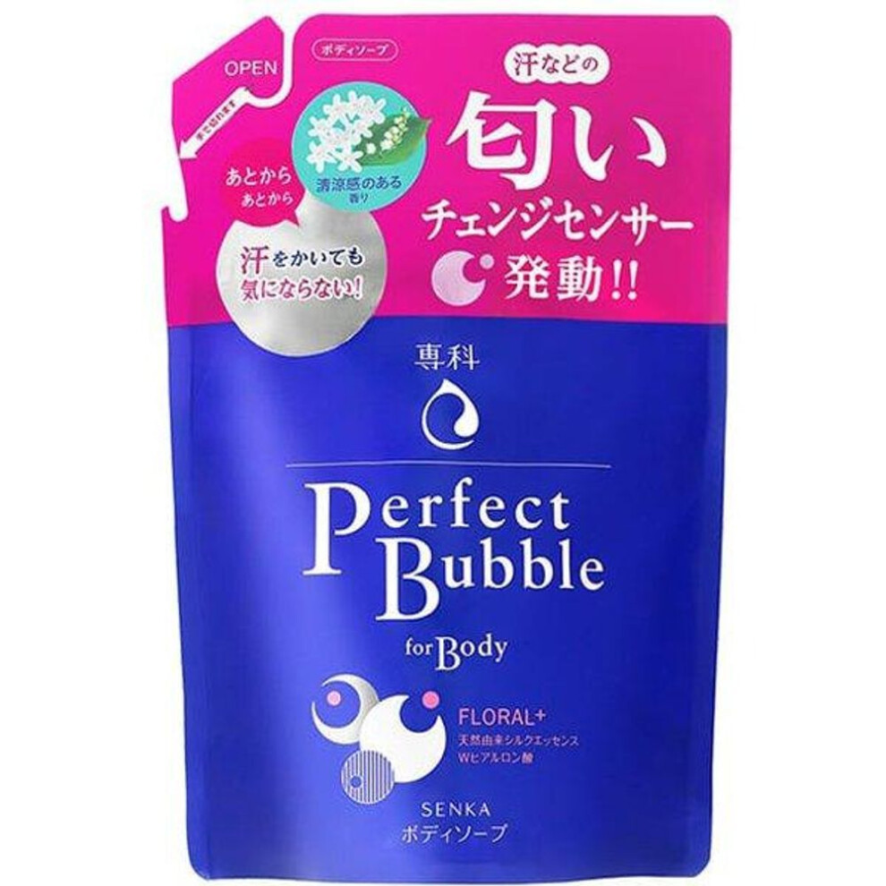 Senka Senka Perfect Bubble For Body Refill [Body Wash 350ml]