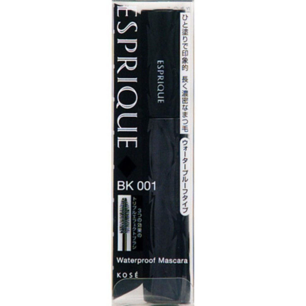Esprique Full Impression Mascara  Waterproof  Bk001 Black 7g