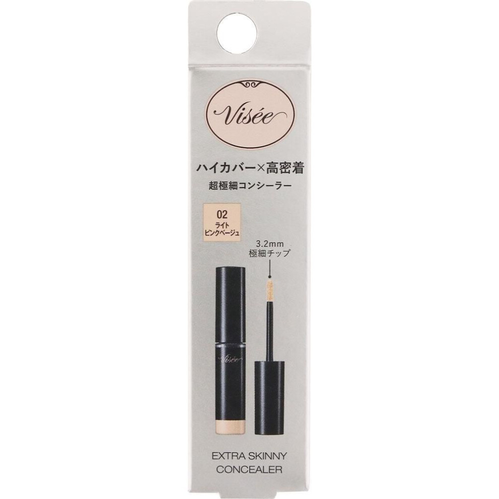 Viscose Vice Extra Skinny Concealer 02 Light Pink 4g