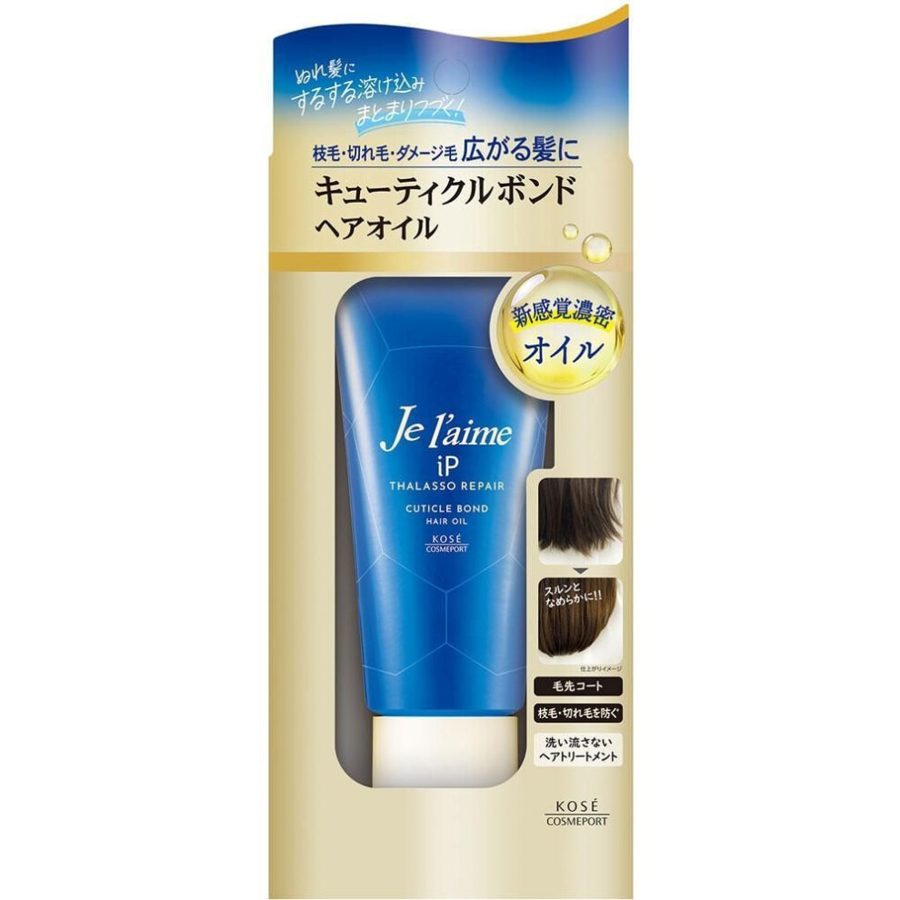 Gurame Kose Cosme Pot Gurame Ip Thalasorep Cuticle Hair Oil 80g