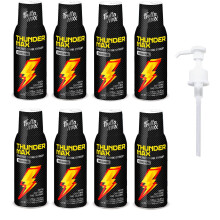 8 Pack - FruttaMax Energy Drink Syrup ? Fizzy Caffeinated Syrup with Low Sugar | Soda Maker Compatible, Great for Active Lifestyle 8x500ml- ThunderMax