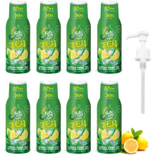 8 Pack - FruttaMax Sugar-Free Green Tea Syrup ? 50% Real Fruit | Low-Calorie Drink Syrup for Soda Makers, Cocktails & Desserts ? 8x500ml