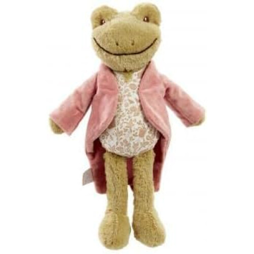 Rainbow Designs Jeremy Fisher Deluxe Soft Frog Toy ? Frog Teddy from ...
