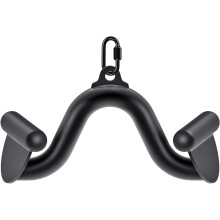 SELEWARE 12" LAT Pull Down Bar ? Durable Alloy Steel, Ergonomic Grip, Versatile Cable Machine Attachment for Indoor/Outdoor Fitness