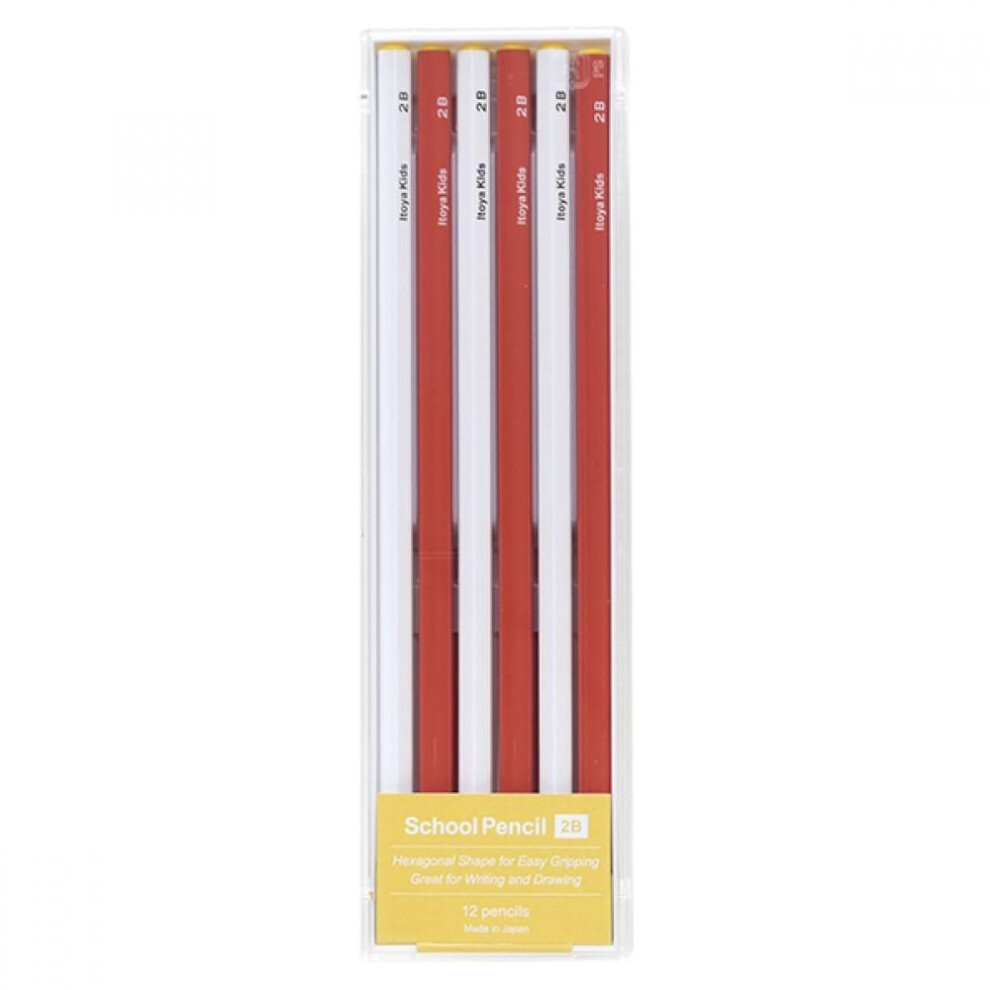 Itoya Kids Pencil Red 2b