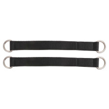 (As show, One size) 2pcs Fitness Hanging Belt Exercise Grips Gymnastic Ring Belt Training Straps