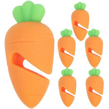 (As show, One size) 6Pcs Silicone Boil Stoppers Lid Spill-Proof Lifters Cartoon Spill Stoppers Boil Over Spill Stopper