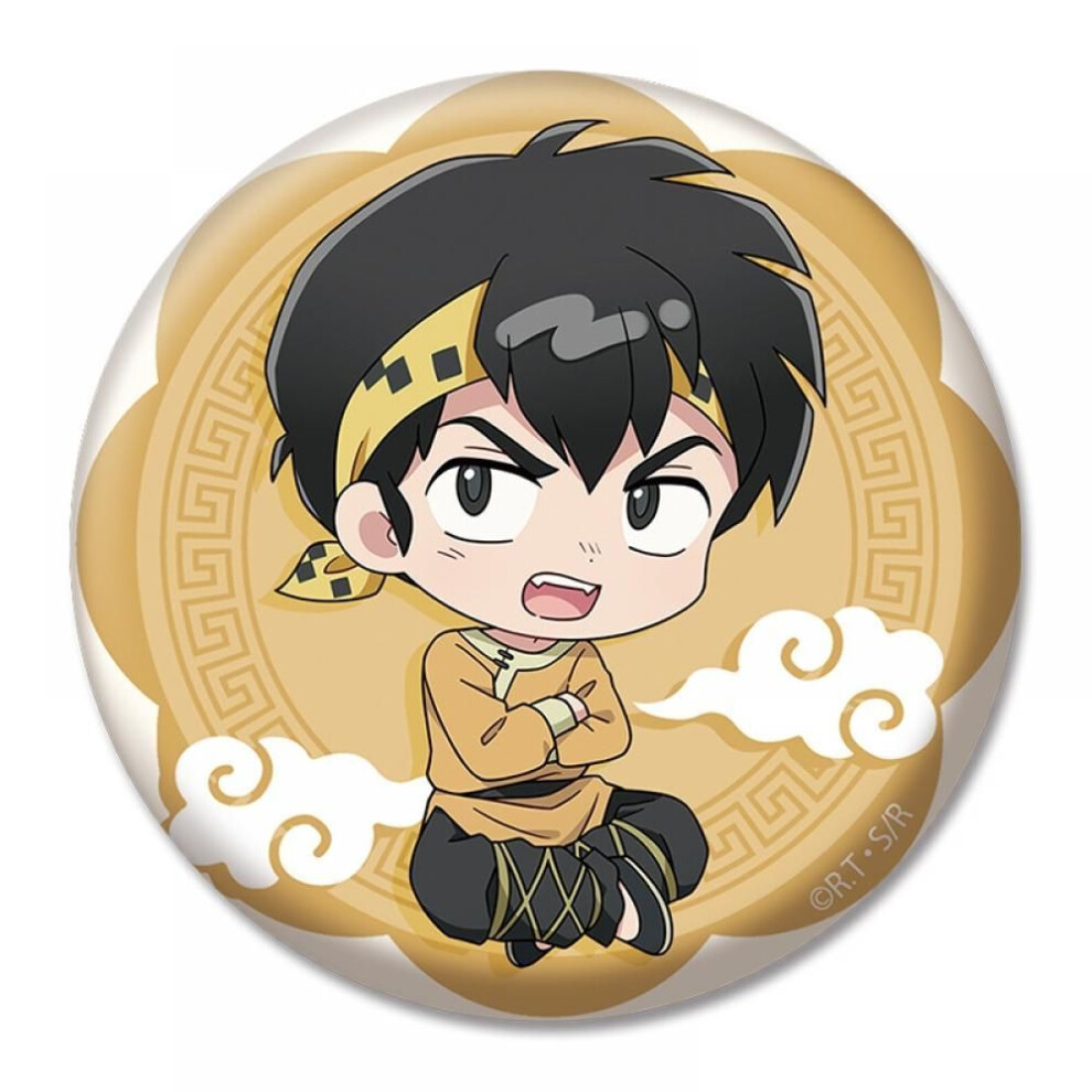 Ranma 1 2 Tv Anime Ranma 1 2  Petanko Can Badge Vol.1 Hibiki Ryoga