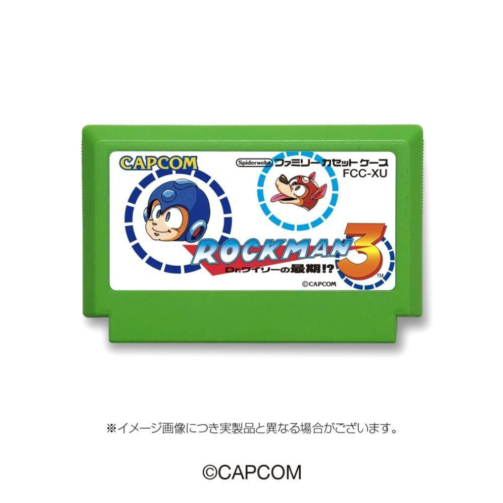 Rockman  Mega Man Family Cassette Case  Rockman 3