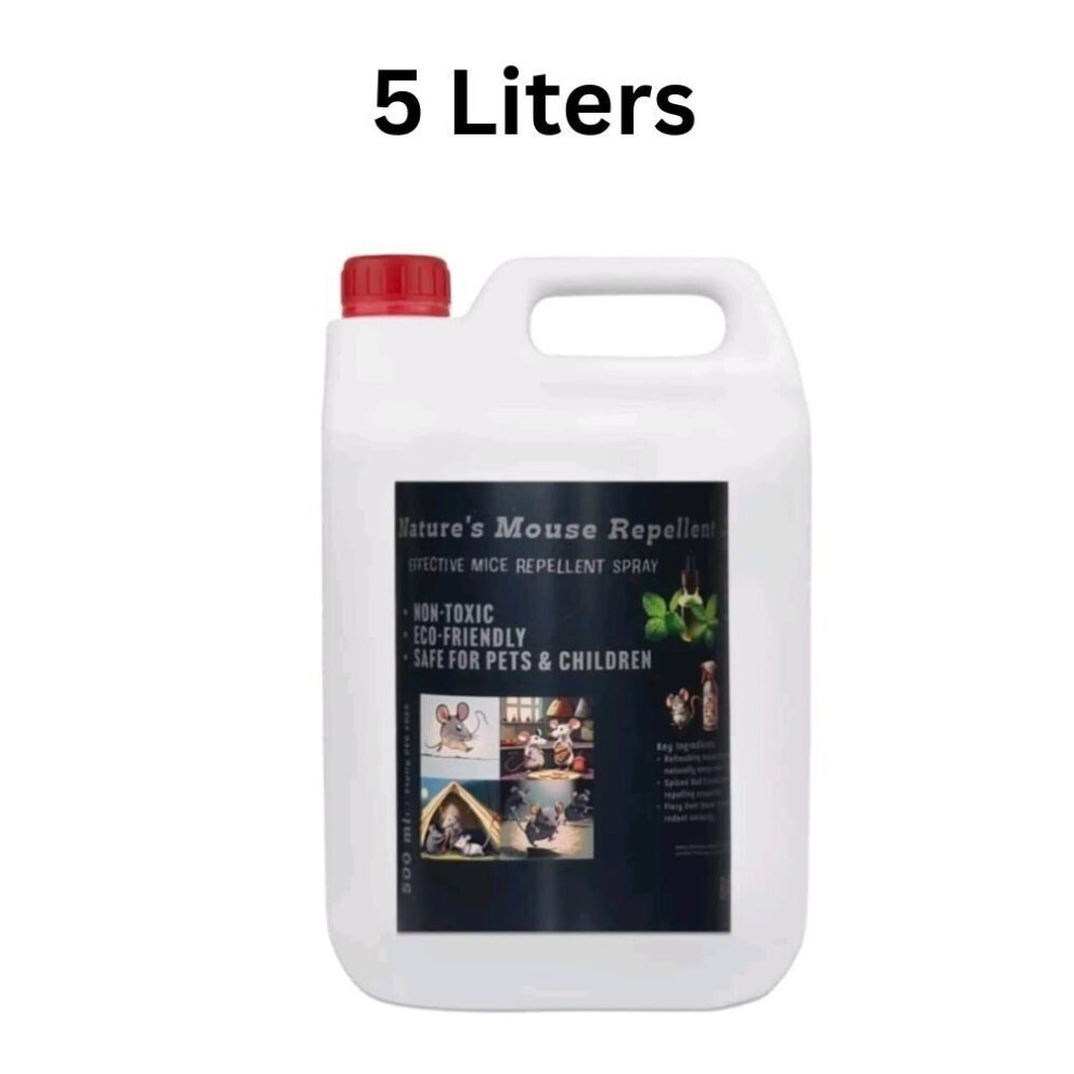 (5 Liters) Rat & Mouse Repellent Spray for Indoor & Outdoor-image-OPC-PGNQCFB-NEW