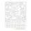 (White)12pc hanging,folding,Room Hollow Carving Divider Screen Square 2
