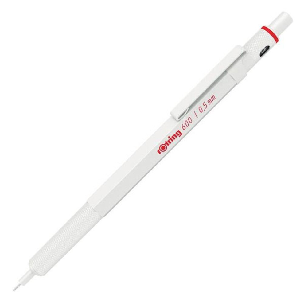 (pearl white) Rottling Rotring 600 Mechanical Pencil 0.5 Mm