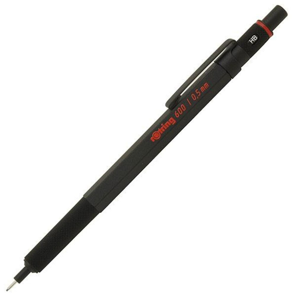 (Black) Rottling Rotring 600 Mechanical Pencil 0.5 Mm