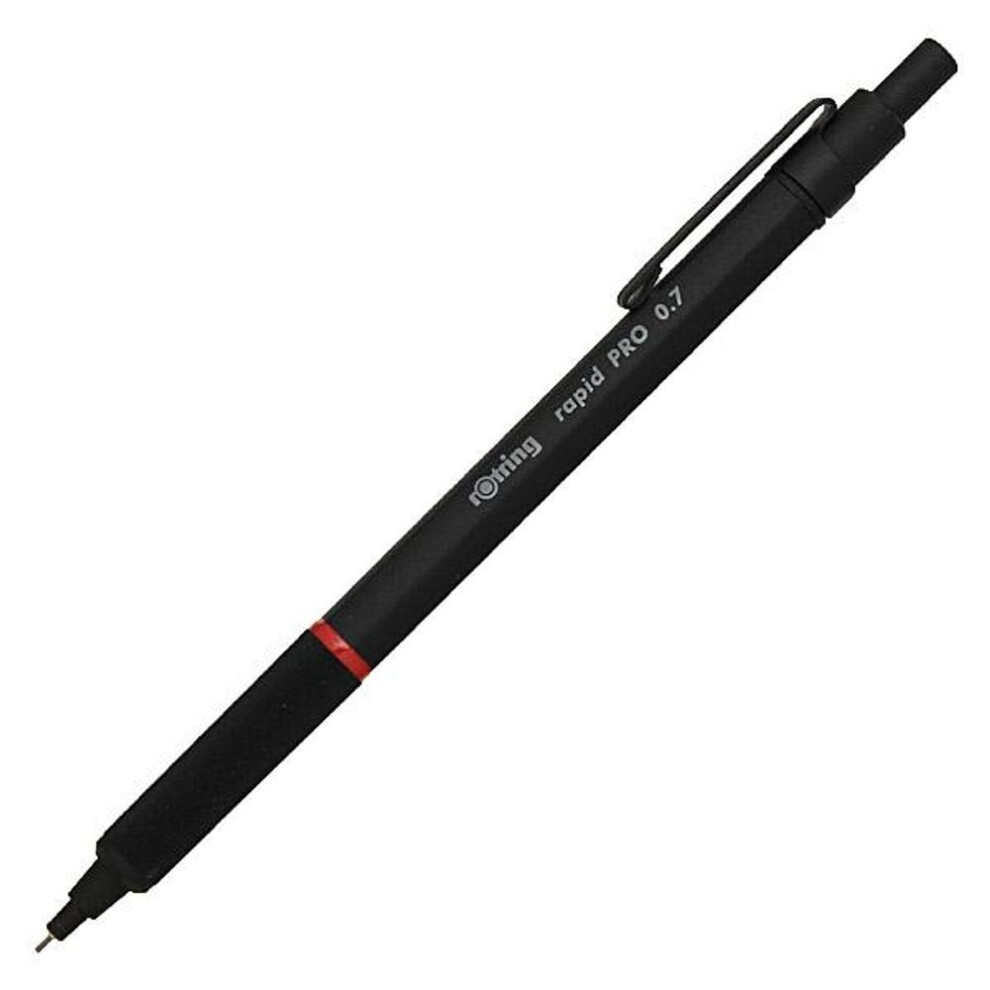 (Black) Rottling Rapid Pro Mechanical Pencil 0.7 Mm