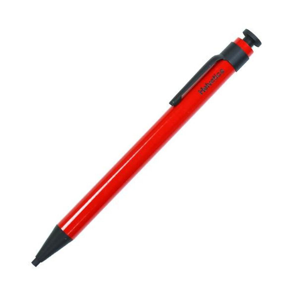 (red) Helvetica 2mm Sharp Wooden Shaft