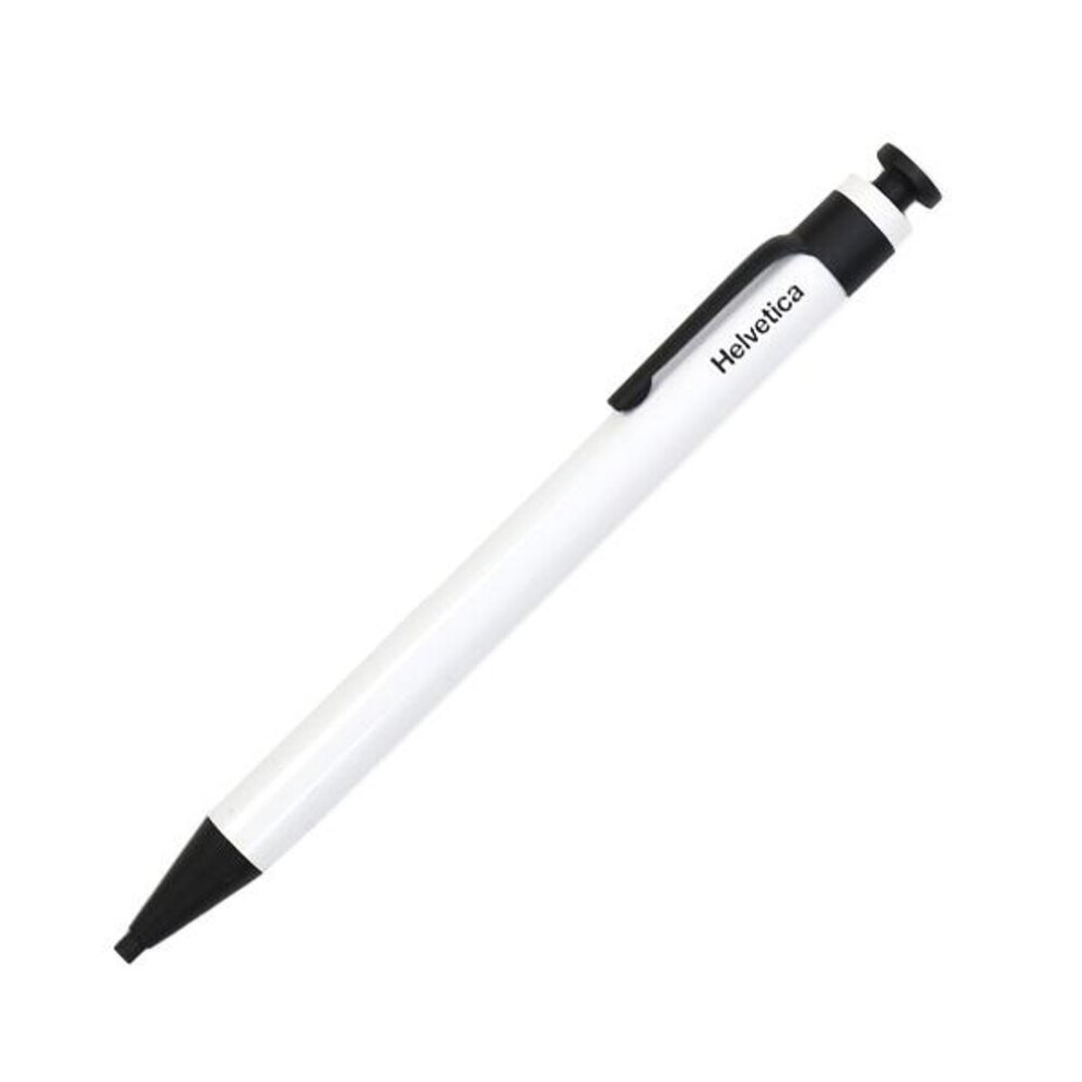 (white) Helvetica 2mm Sharp Wooden Shaft