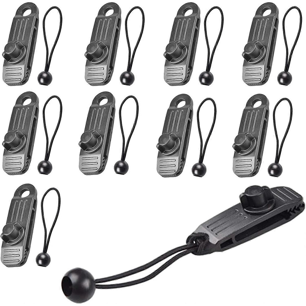 Photos - Climbing Gear 10 Pieces Tarp Clips Plastic Tent Clips Awnings ElasticBall Tarp Clips