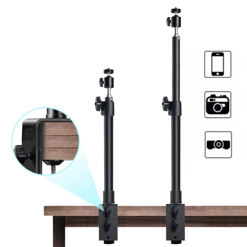 Desk Mount Stand DSLR Camera C Clamp Light Stand 1