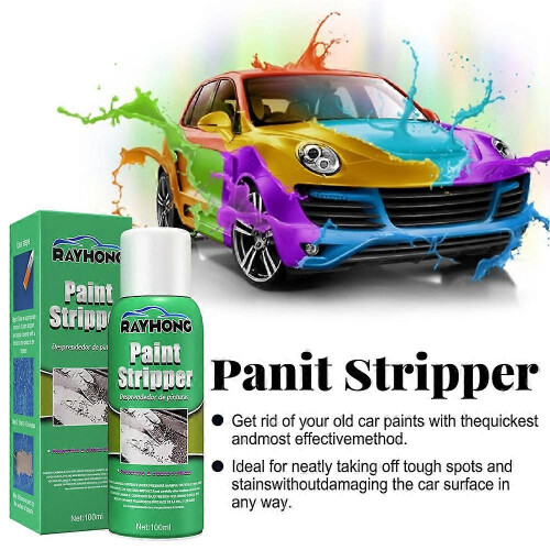 Paint Stripper 100ml for Metal Surfaces - Effective Cleaning Tool for Car Wheels 1