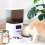 5L Double Bowls Smart Automatic Cat Feeder With Camera Cat Dry Food 2