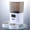 5L Double Bowls Smart Automatic Cat Feeder With Camera Cat Dry Food 4