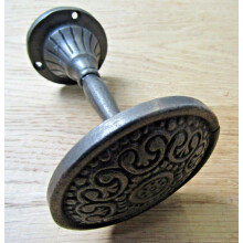 Inca Curtain Hold back Antique Iron by Ironmongery World