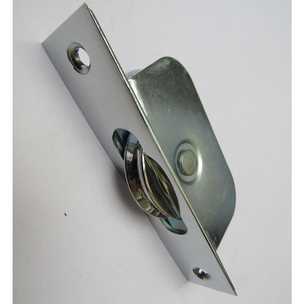 Axle Roller Sash Window Pulley Polished Chrome By Ironmongery World 5057067996185