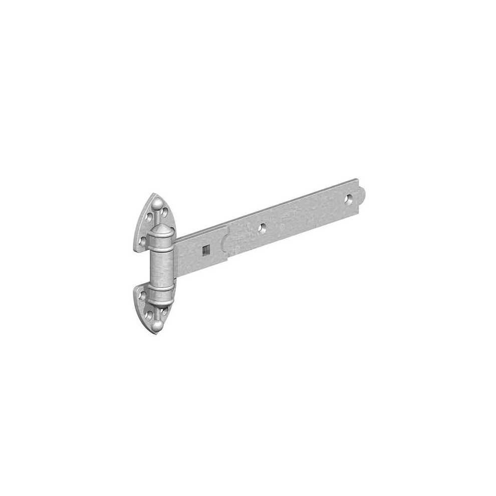 Gatemate 14" Reversible Gate Hinges Galvanised By Ironmongery World 5057067907419
