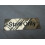 Rectangular Brass Staff Only Door Sign by Ironmongery World 1