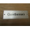 Rectangular Satin Aluminium Gentlemen Door Sign by Ironmongery World 1