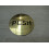Circle Brass Push Door Sign by Ironmongery World 1