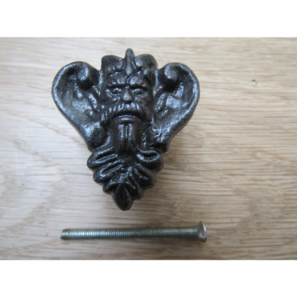 King Head Cabinet Knob 40Mm By Ironmongery World 5057067949648