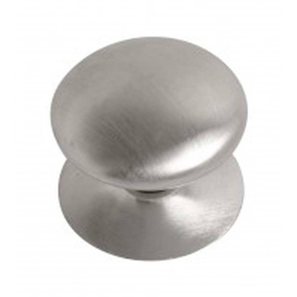 Victorian Cabinet Knob Satin Chrome 38Mm By Ironmongery World 5057067949600