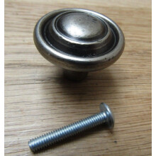Elden Ringed Cabinet Knob - antique iron by Ironmongery World
