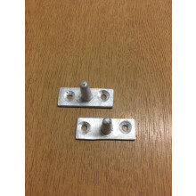 Window Stay Replacement Pins Satin Aluminium by Ironmongery World