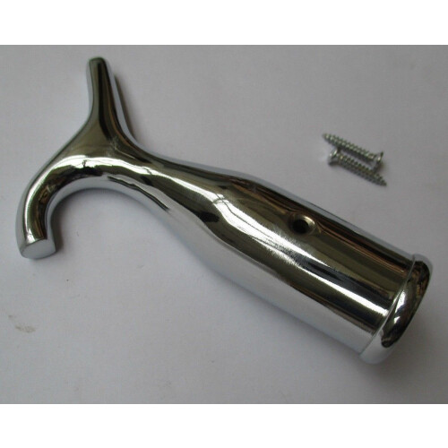 Sash Pole sky Window boat hook Polished Chrome by Ironmongery World