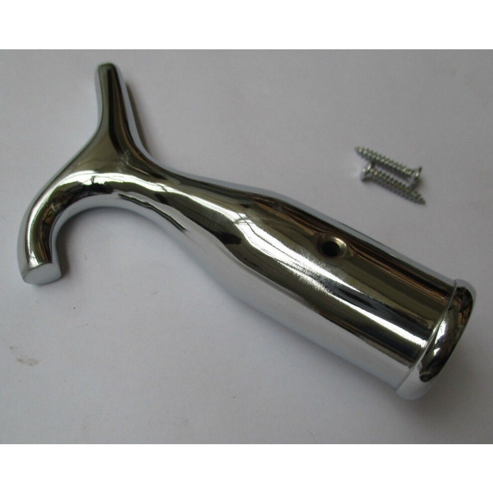Sash Pole Sky Window Boat Hook Polished Chrome By Ironmongery World 5057067954734