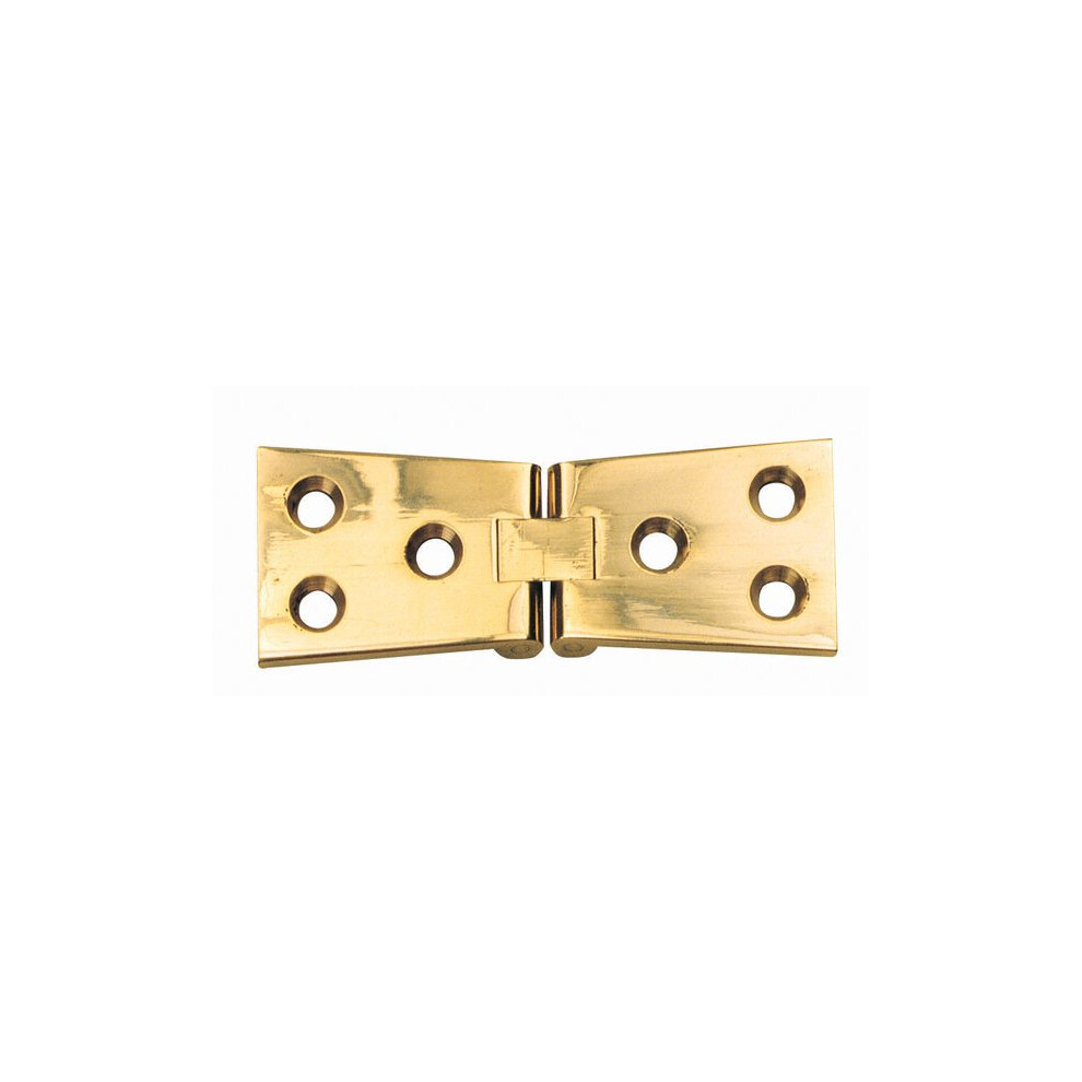 Pair Of Counter Flap Hinges Polished Brass By Ironmongery World 5057067947026