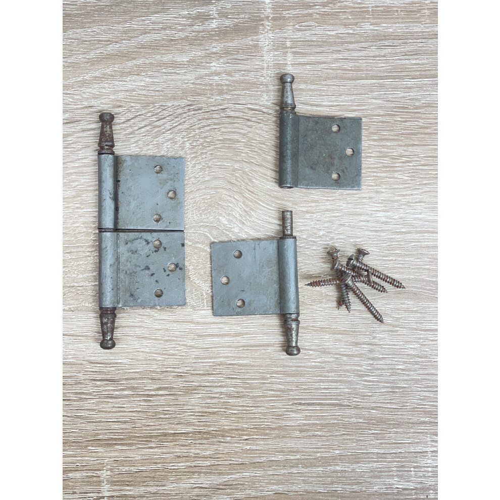 Pair Of Lift Off Finial Cabinet Hinges By Ironmongery World 5057067946012