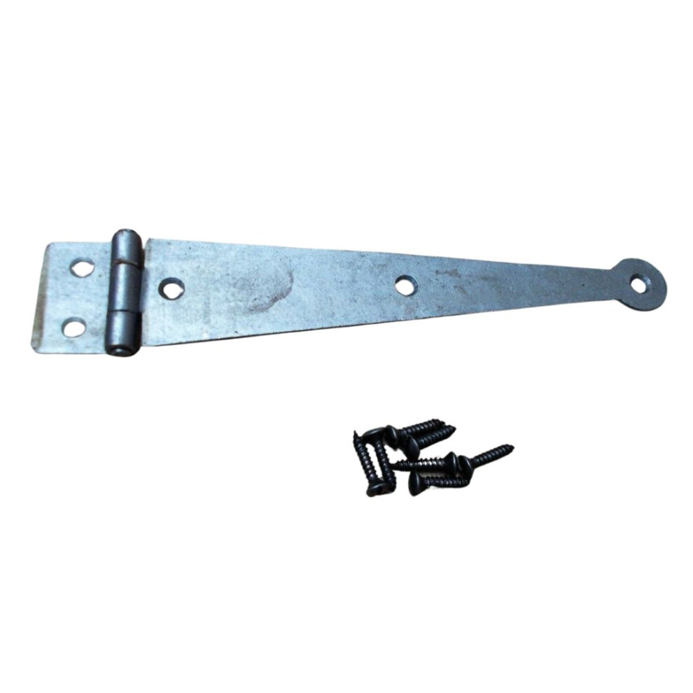 Penny End Strap Hinge Antique Iron By Ironmongery World 5057067905699